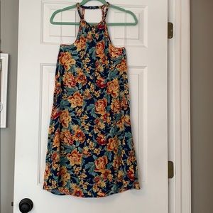 NWT - floral halter style dress